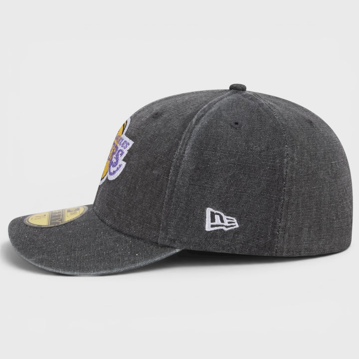 New Era NBA Hardwood Classic 59Fifty LA Lakers charcoal