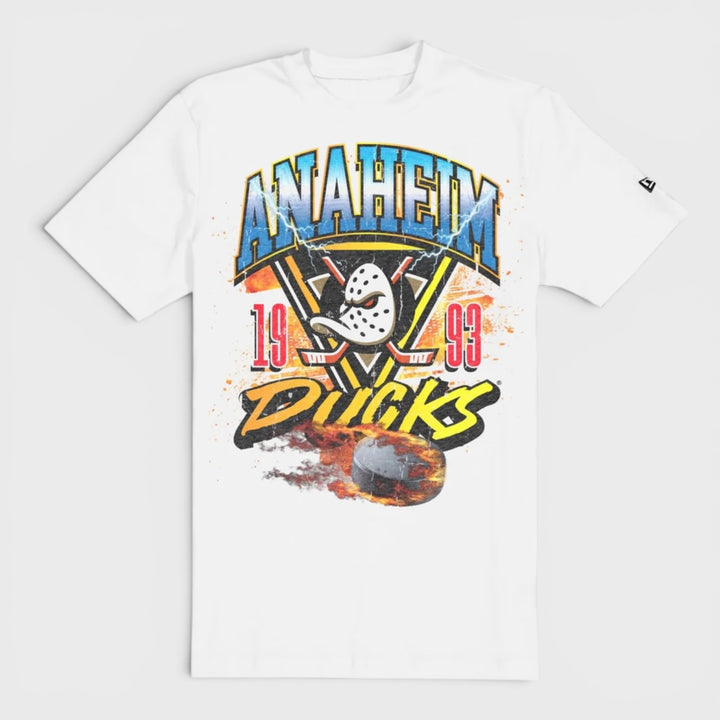 New Era Lifestyle Graphics Fireball tee A Ducks white