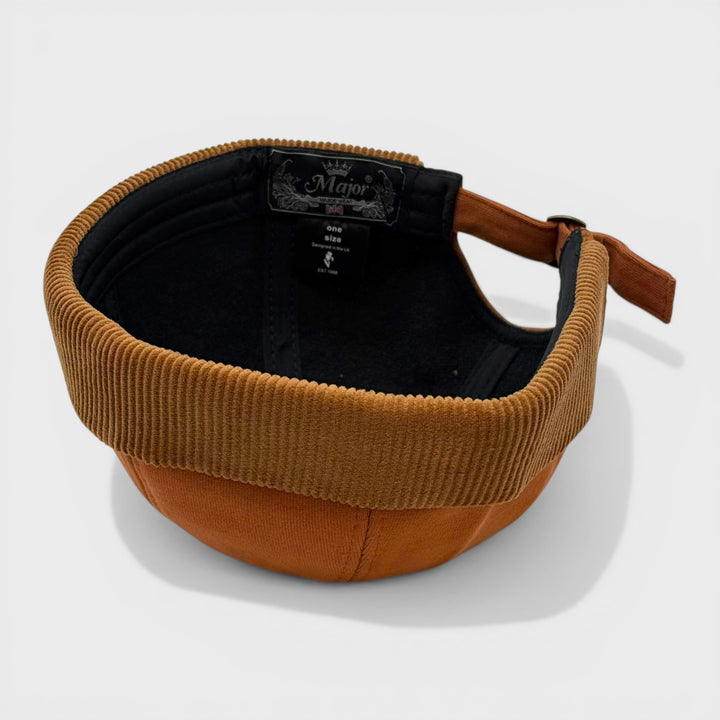 Major Wear Docker Hat Brimless Rolled Cap burnt-orange - Shop-Tetuan