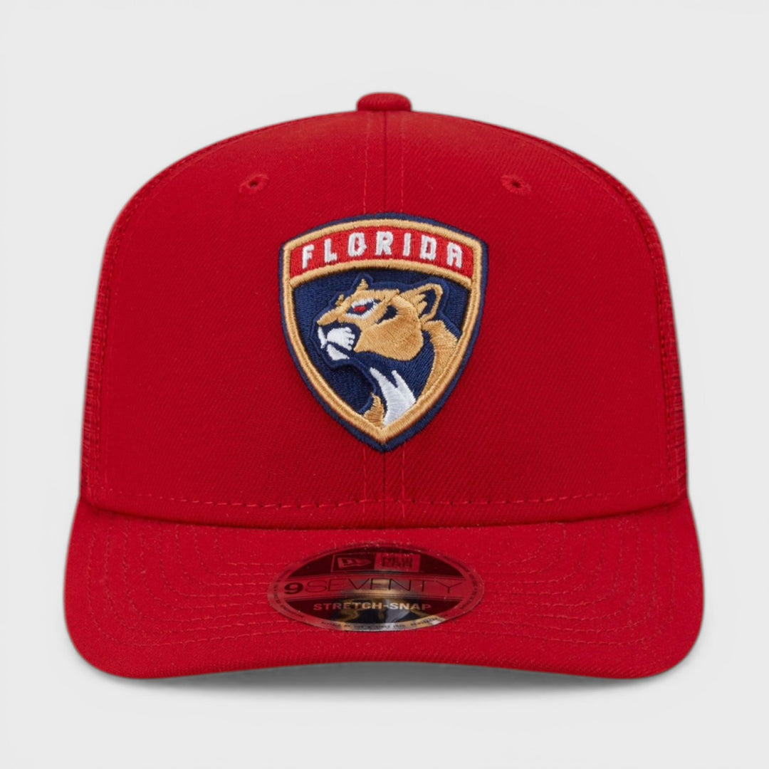 New Era Simple 9Seventy Stretch-Snap trucker F Panthers red - Shop-Tetuan