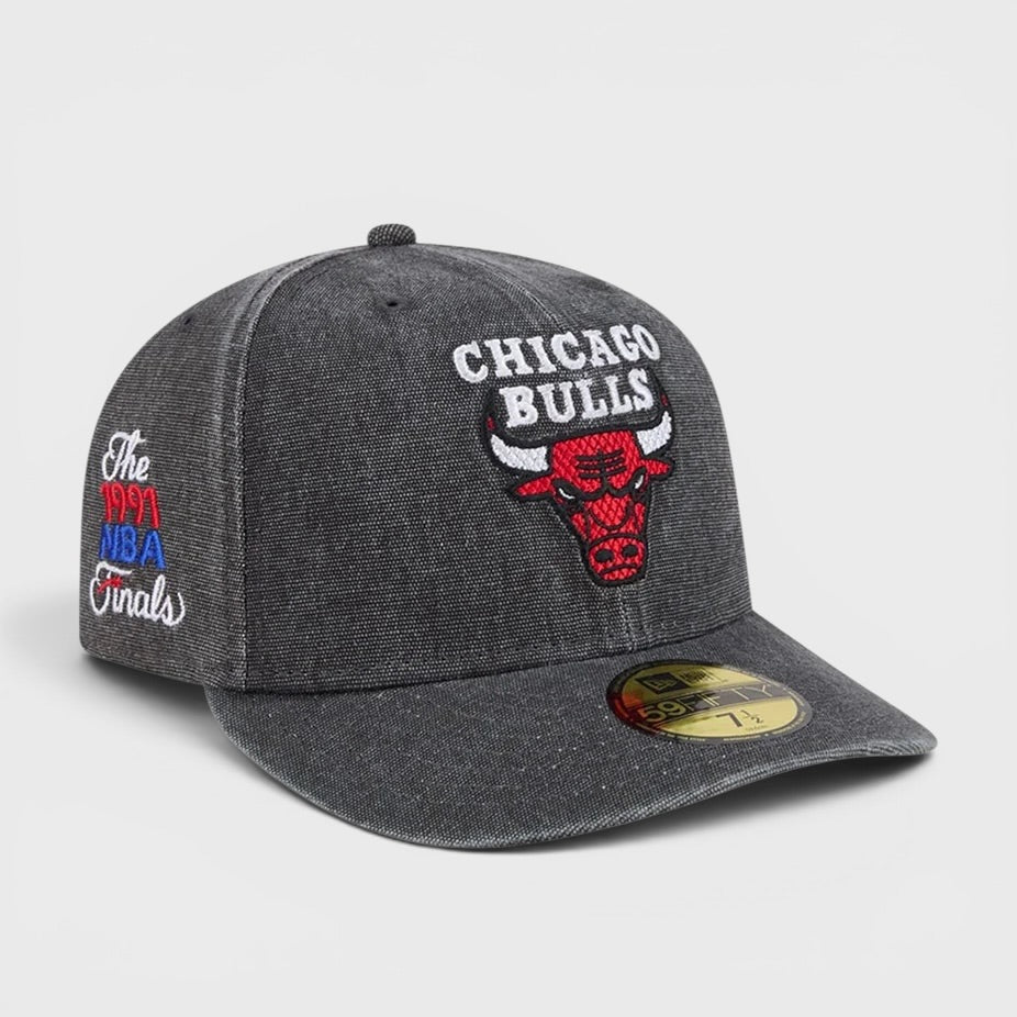 New Era NBA Hardwood Classic 59Fifty C Bulls charcoal