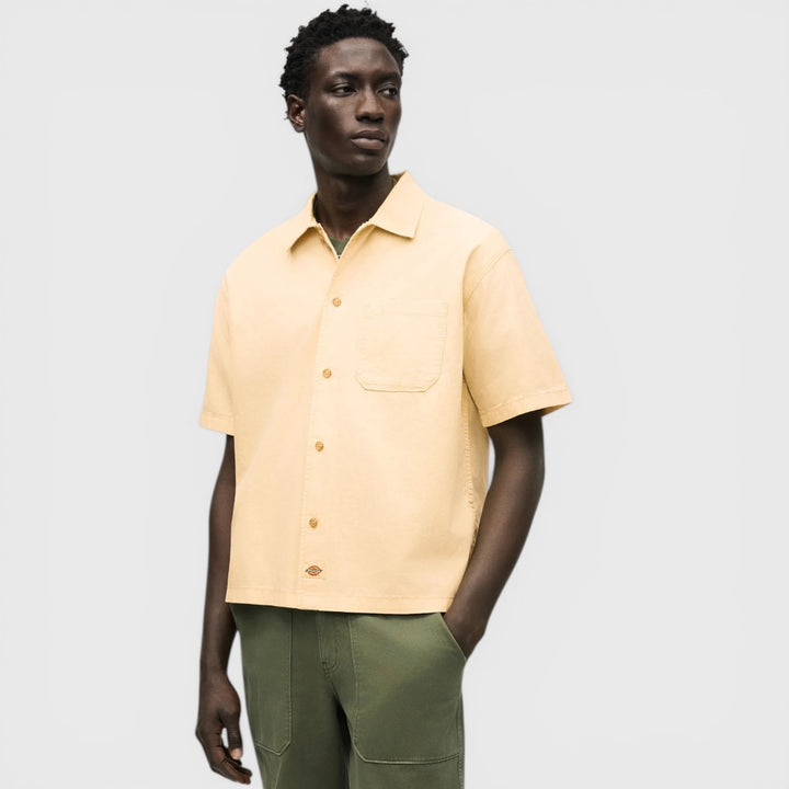 Dickies Vernal short sleeve shirt wood ash - Shop-Tetuan