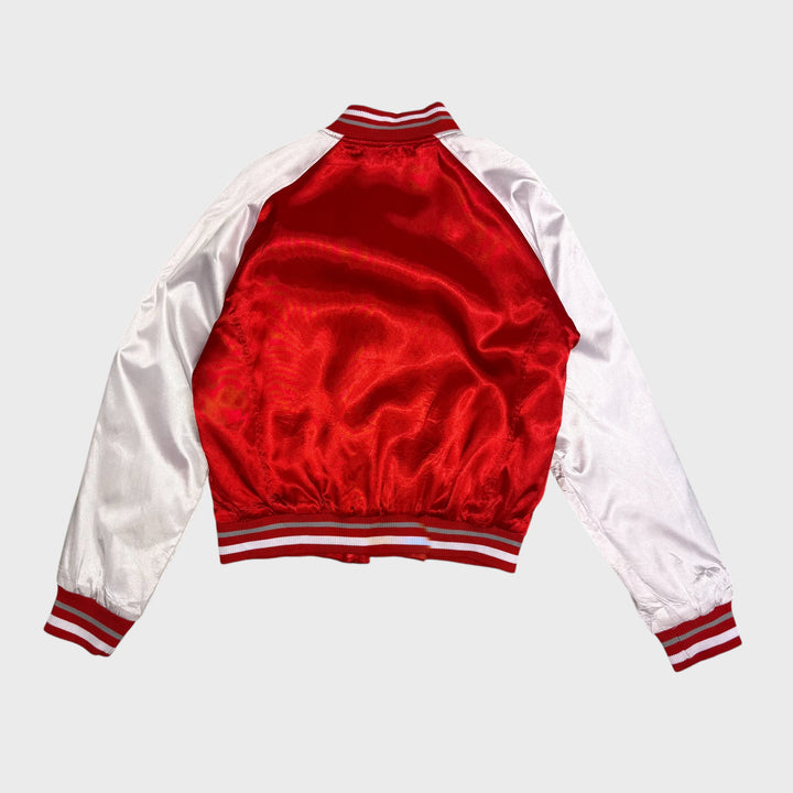 Southpole Womens Vintage New York Varsity jacket red/white XL