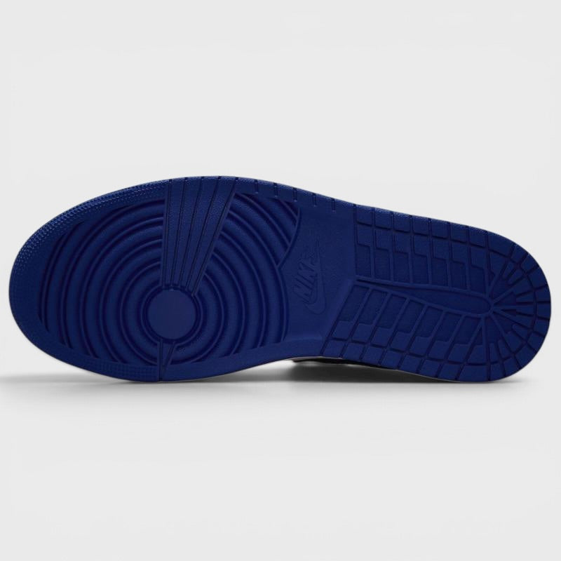 Air Jordan 1 Mid white/deep royal blue