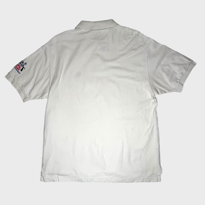 Chaps 2004 JFK Tower Golf Tournament Polo Shirt white XL - Shop-Tetuan