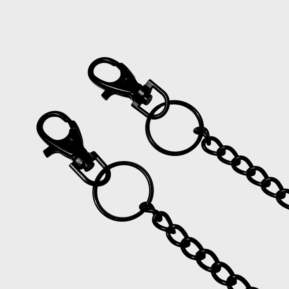 Single Metal Chain Lightweight With Double Hook black - Shop-Tetuan