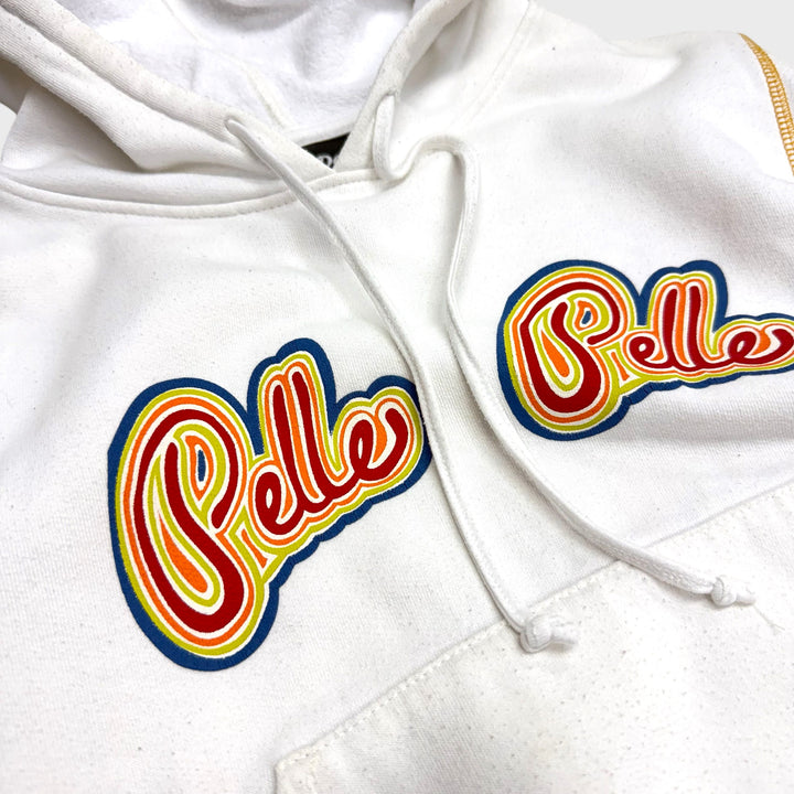 Pelle Pelle Vintage Rainbow Womens hoodie white XS