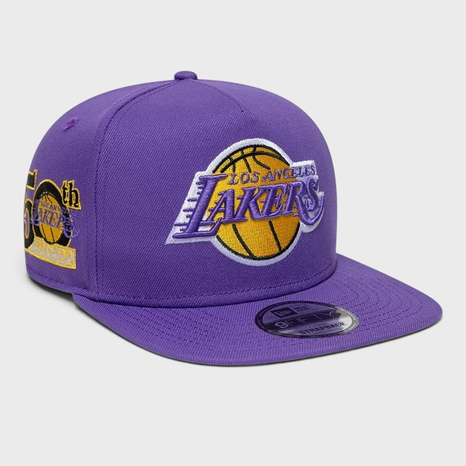 New Era NBA Hardwood Classic 9Fifty A-Frame LA Lakers purple