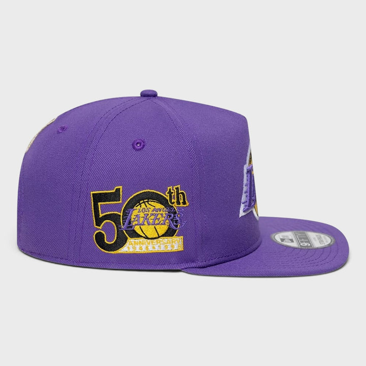 New Era NBA Hardwood Classic 9Fifty A-Frame LA Lakers purple