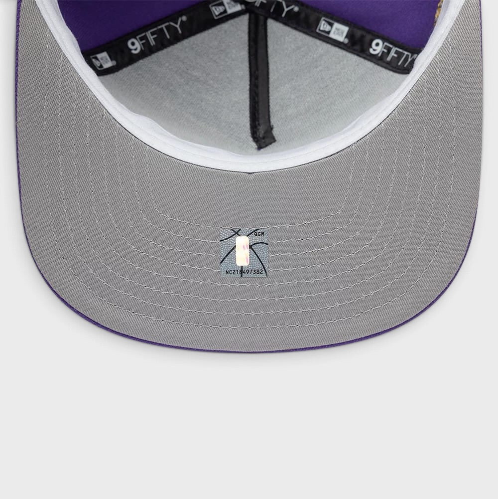 New Era NBA Hardwood Classic 9Fifty A-Frame LA Lakers purple