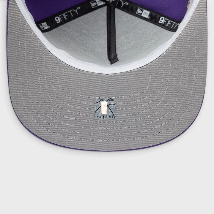 New Era NBA Hardwood Classic 9Fifty A-Frame LA Lakers purple