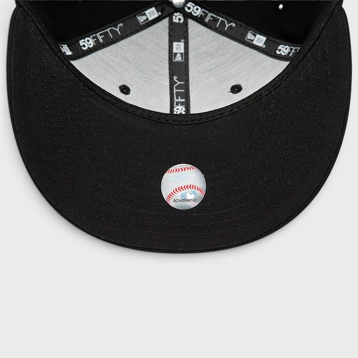 New Era Black On Black 59Fifty A Braves blk/blk