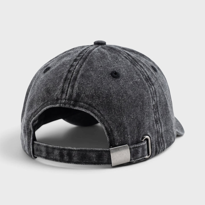 Tom Franks Stonewashed 6 Panel strapback black