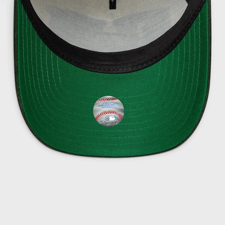 New Era MLB Wordmark Suede 9Forty E-Frame NY Yankees cream/green