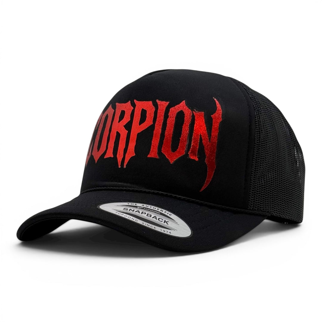 Vlizada Metallic Scorpion cap black/red - Shop-Tetuan