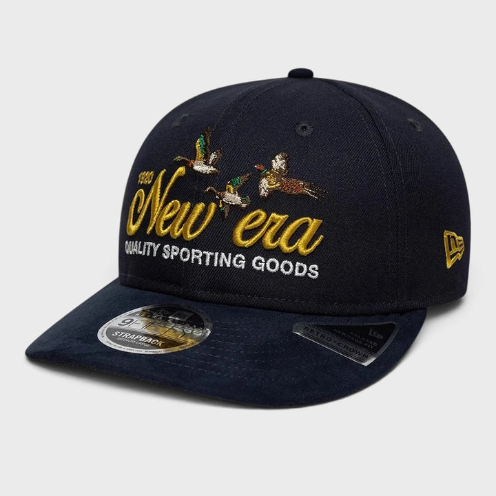 New Era Retro Crown 9Fifty suede navy