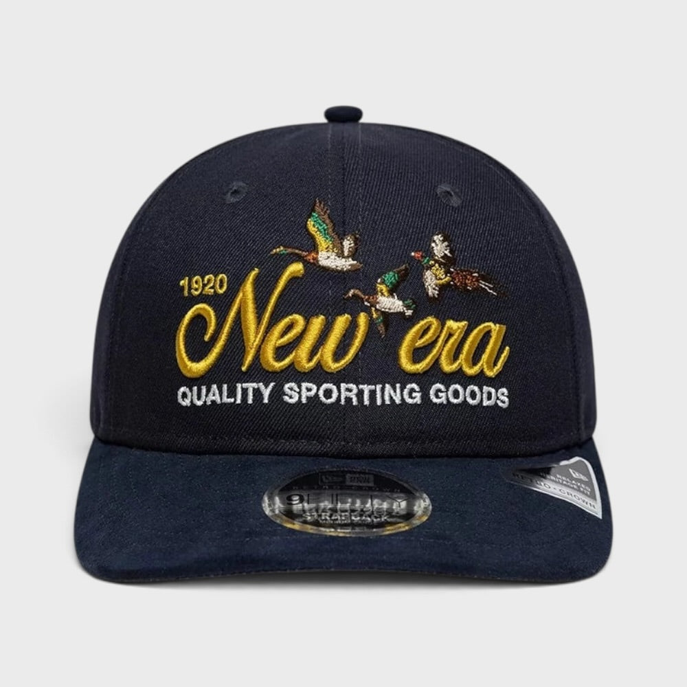 New Era Retro Crown 9Fifty suede navy
