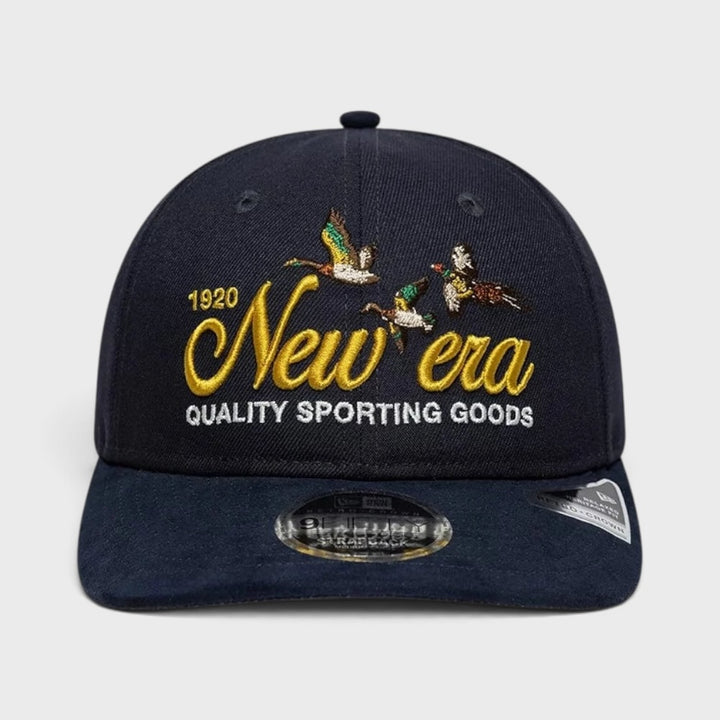 New Era Retro Crown 9Fifty suede navy