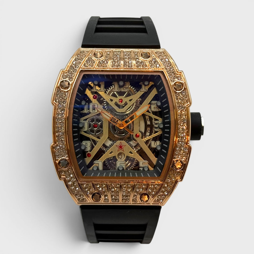 NY London RM Stone Watch black - Shop-Tetuan