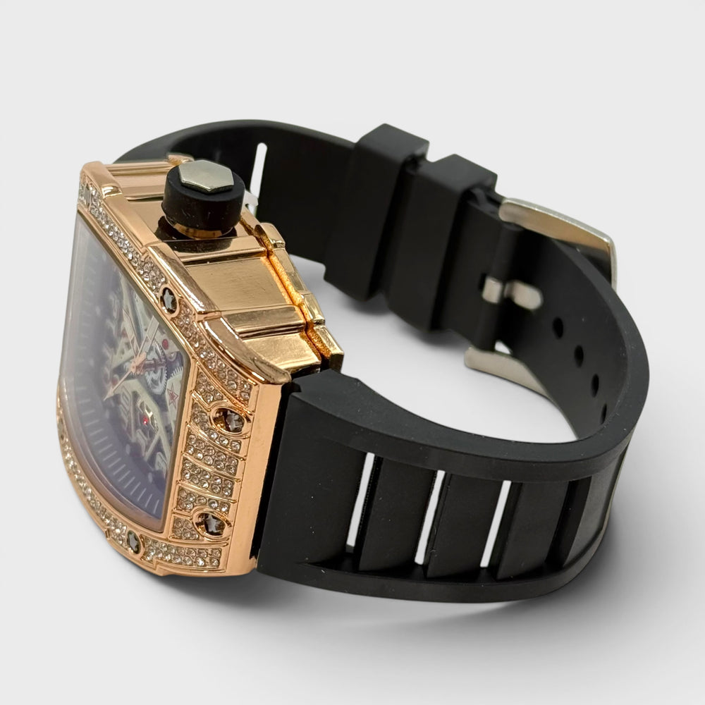 NY London RM Stone Watch black - Shop-Tetuan