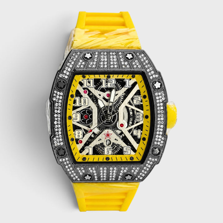 NY London RM Stone Watch yellow