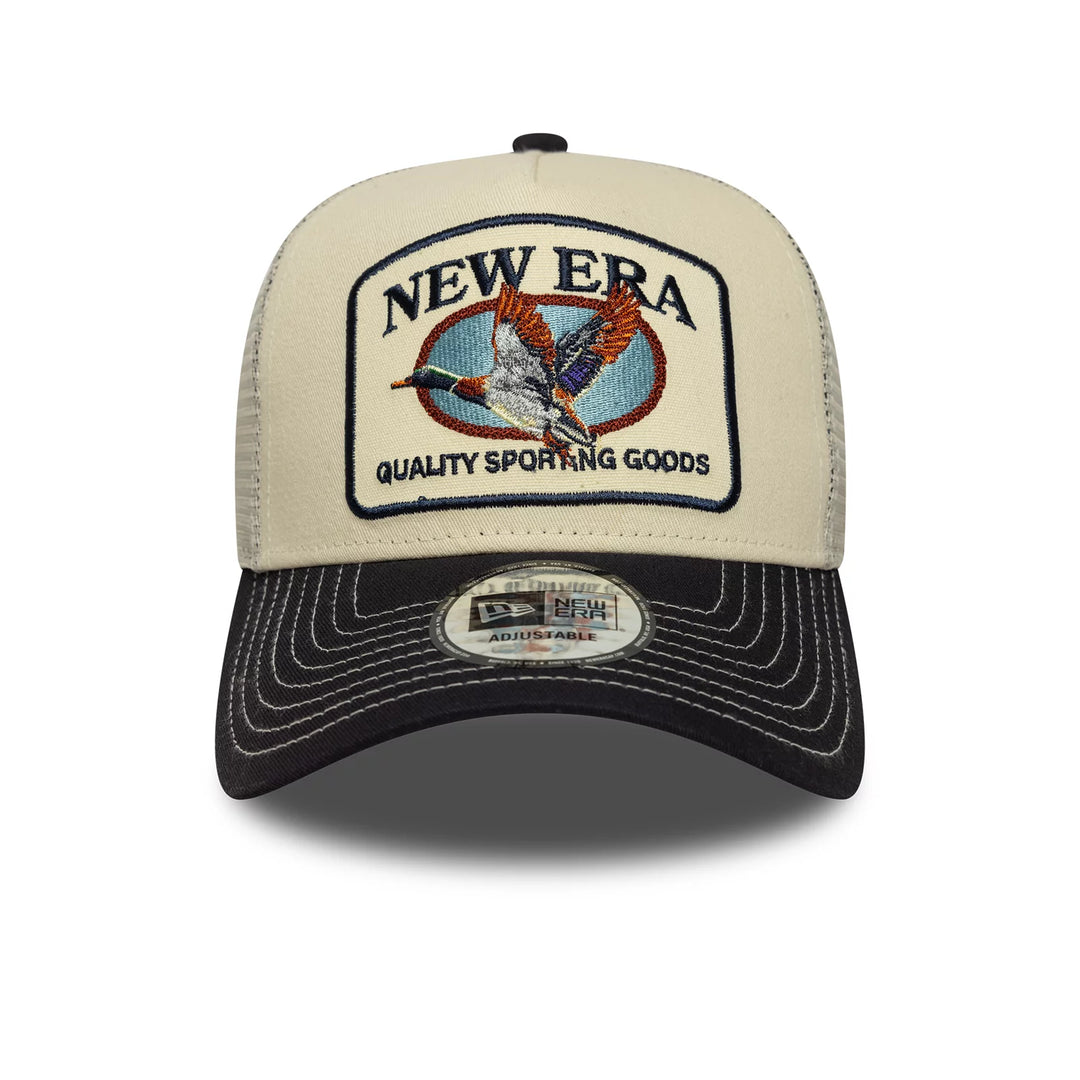 New Era Animal Patch 9FORTY A-Frame Trucker navy - Shop-Tetuan