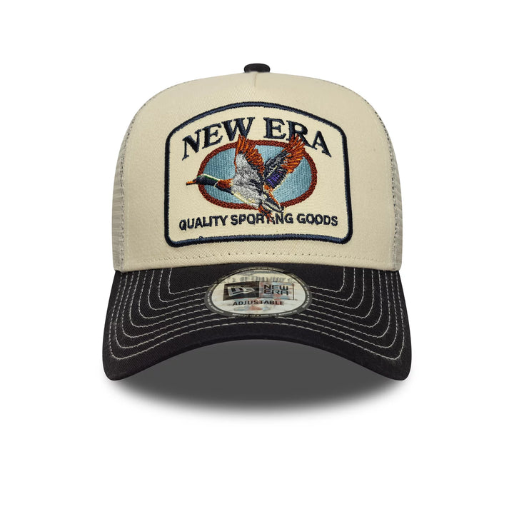 New Era Animal Patch 9FORTY A-Frame Trucker navy - Shop-Tetuan