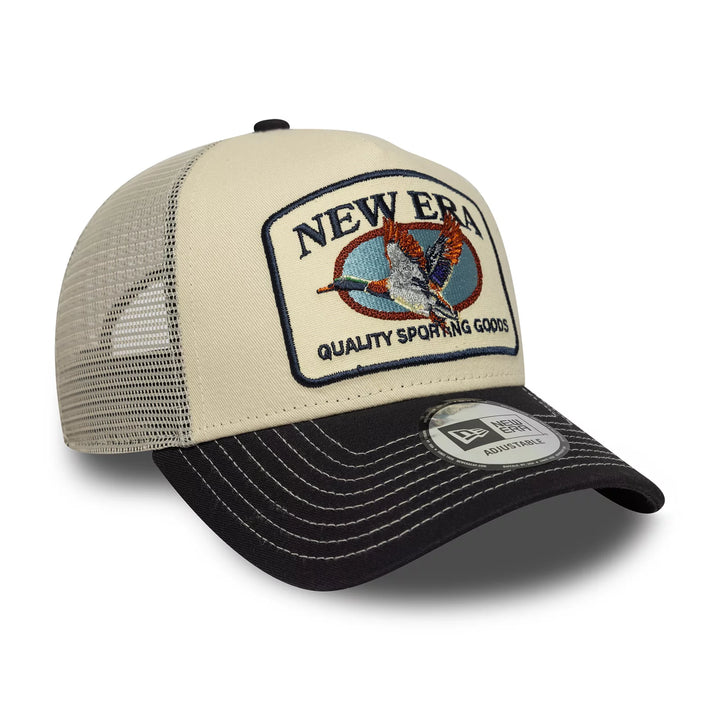 New Era Animal Patch 9FORTY A-Frame Trucker navy - Shop-Tetuan