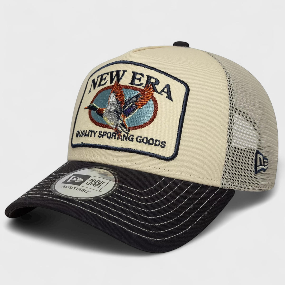 New Era Animal Patch 9FORTY A-Frame Trucker navy - Shop-Tetuan