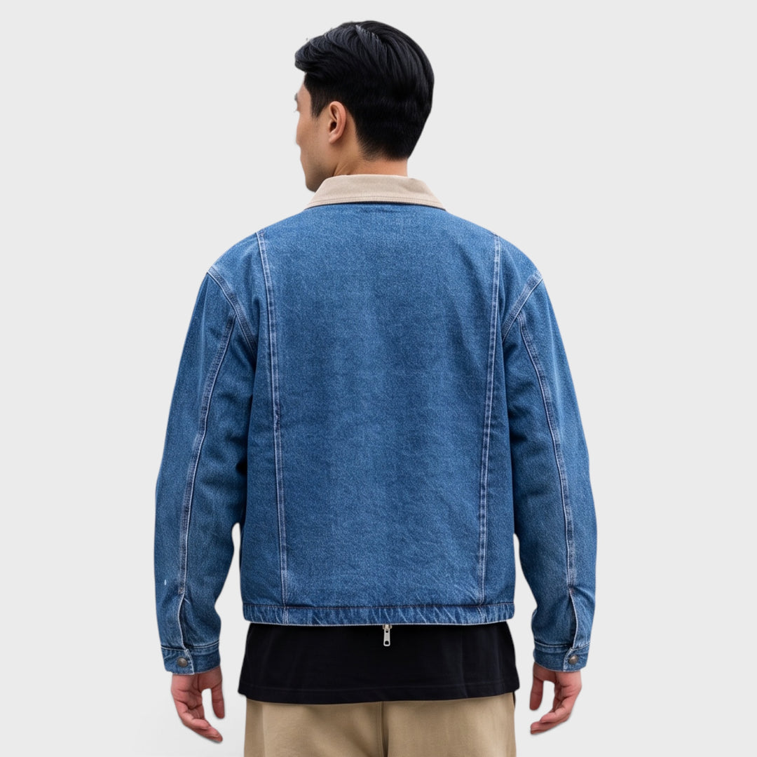 Dickies Taylor Denim Jacket mid blufad wash