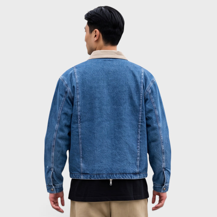 Dickies Taylor Denim Jacket mid blufad wash