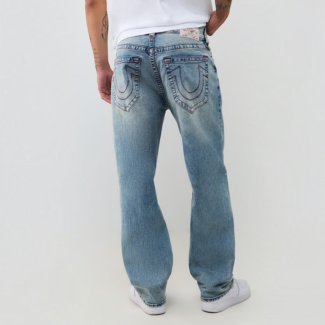 True Religion Bobby SN NF 32IN jeans gravel spur fade md wash