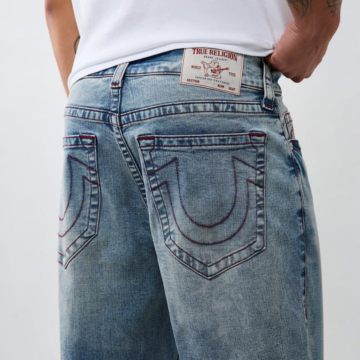 True Religion Bobby SN NF 32IN jeans gravel spur fade md wash