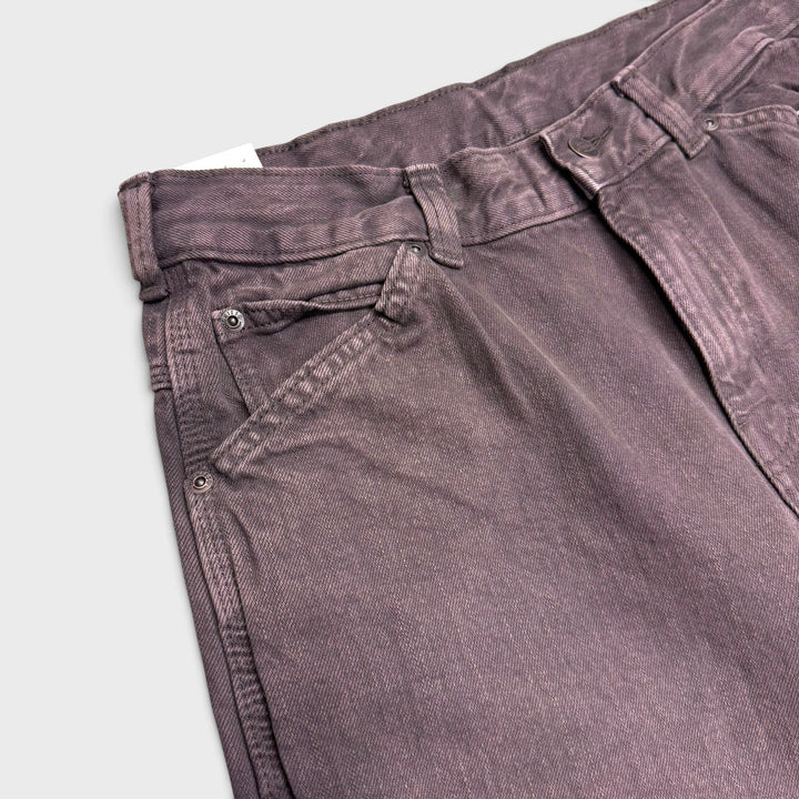 Dickies Springerville baggy straight work jeans dark brown