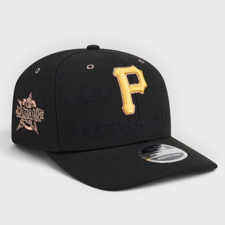 New Era All-Star Game 2026 9Seventy Stretch-Snap P Pirates black