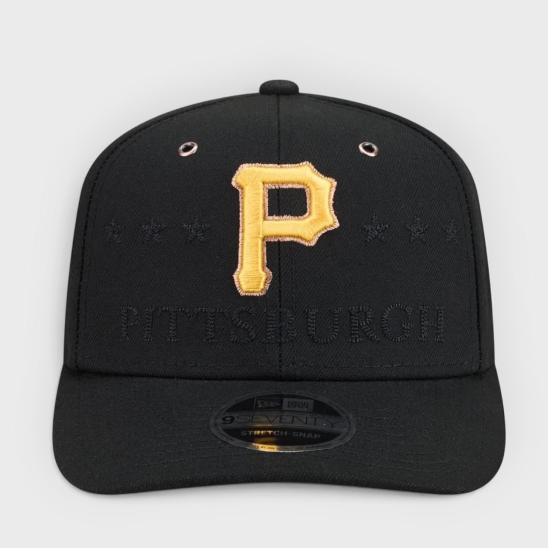 New Era All-Star Game 2026 9Seventy Stretch-Snap P Pirates black