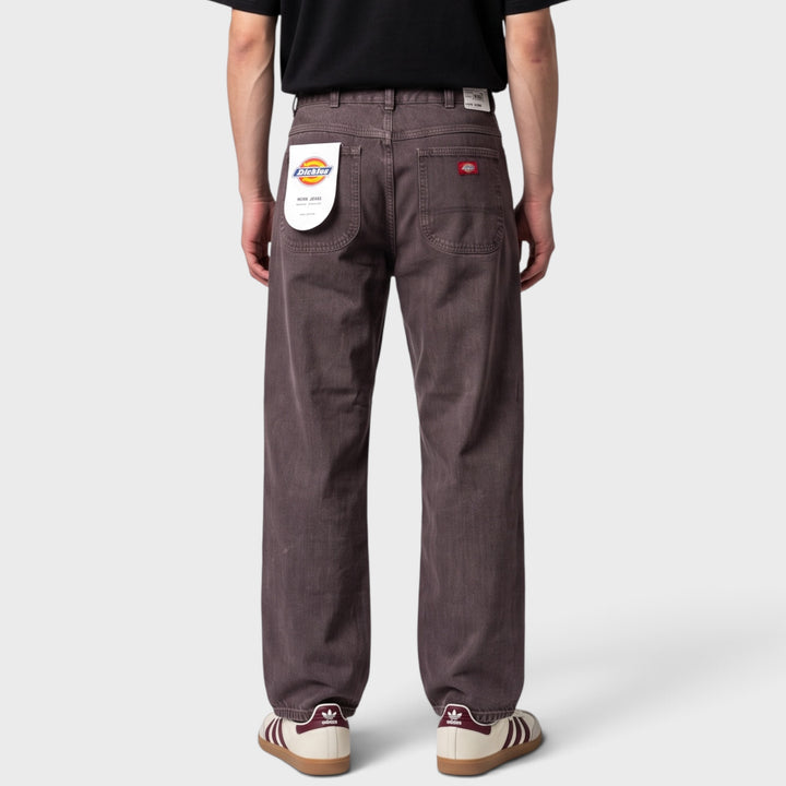 Dickies Springerville baggy straight work jeans dark brown