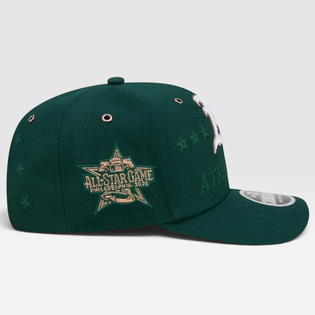 New Era All-Star Game 2026 9Seventy Stretch-Snap Athletics green