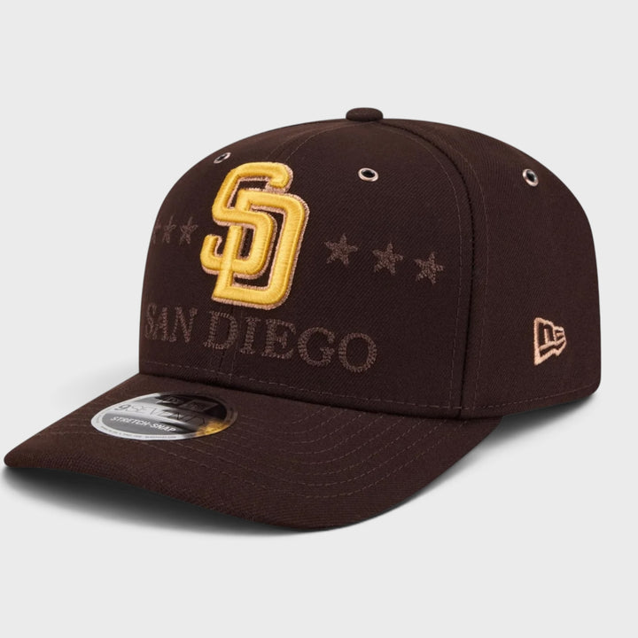 New Era All-Star Game 2026 9Seventy Stretch-Snap SD Padres brown