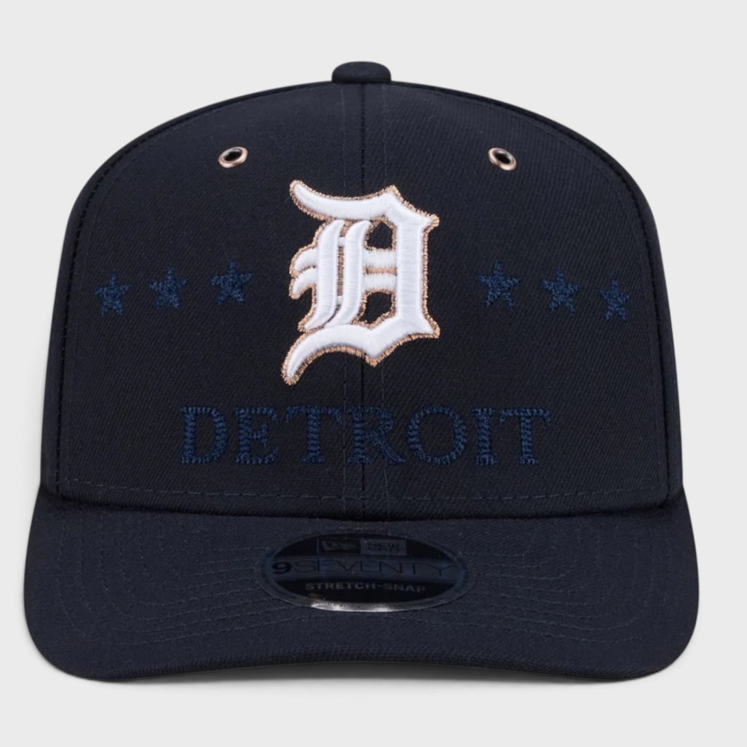 New Era All-Star Game 2026 9Seventy Stretch-Snap D Tigers navy