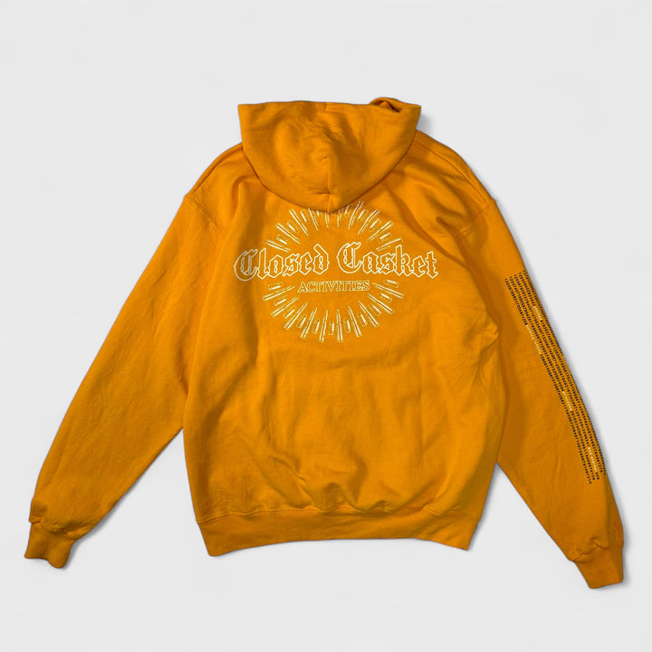Champion Vein Errorzone Vintage Hoodie Mustard L