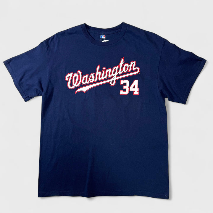 MLB Washington Nationals #34 "Harper" tee navy L