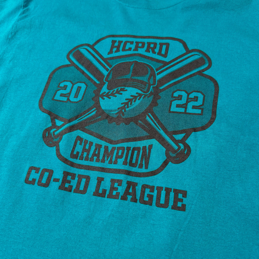 HCPRD Champion 2022 Tee turquoise L