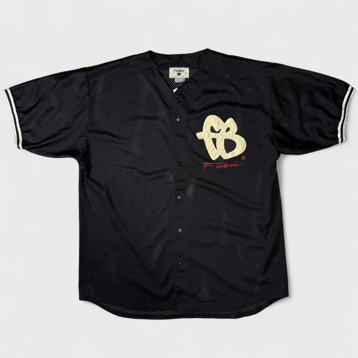 Fubu 90s Vintage Baseball Jersey black XXL