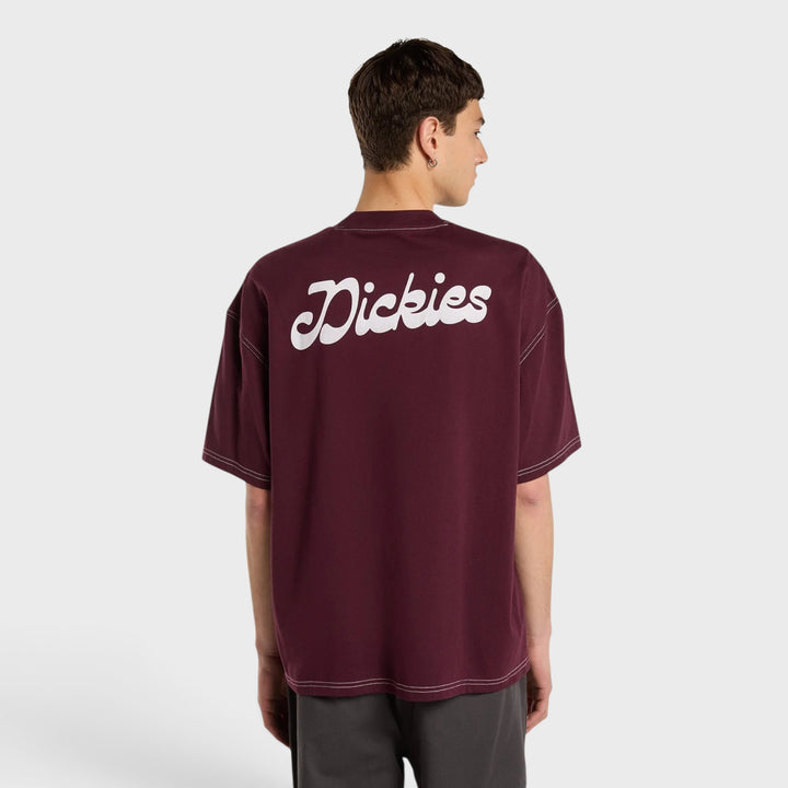 Dickies Cornville Midweight tee maroon