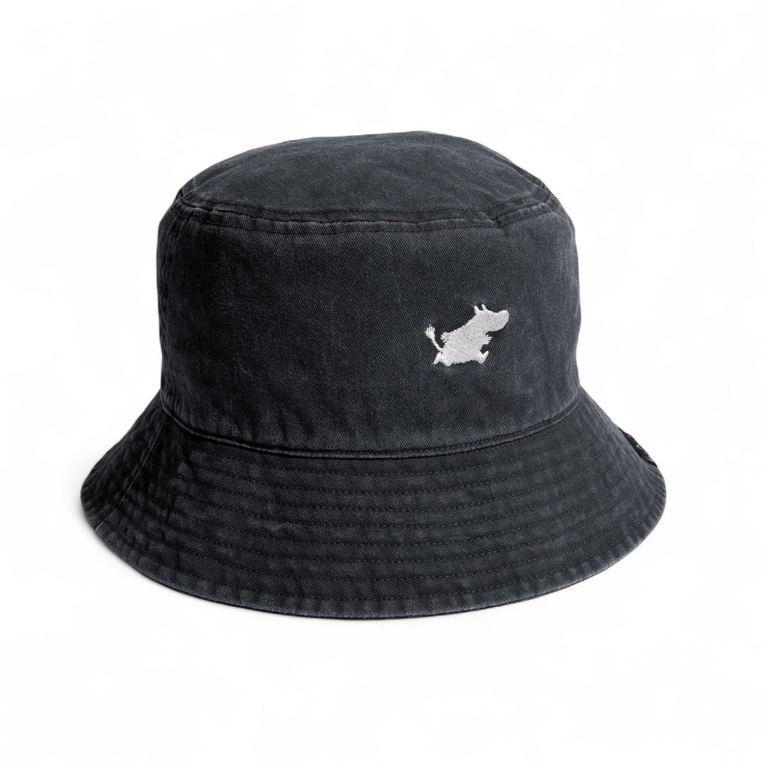 Moomin Classics Denim bucket hat black
