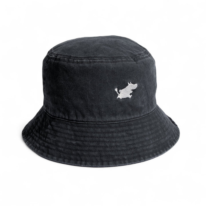 Moomin Classics Denim bucket hat black