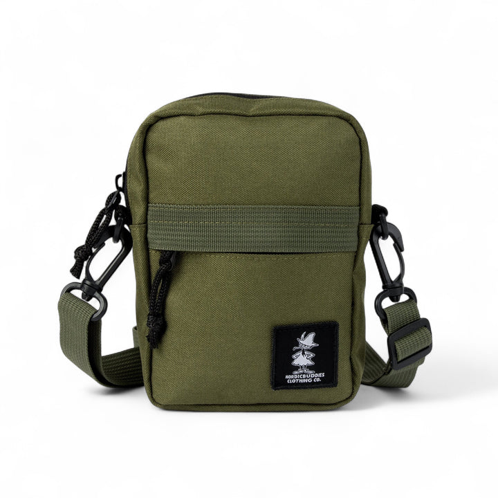 Moomin Nuuskamuikkunen Matkustaa Travel Cross Body Bag olive