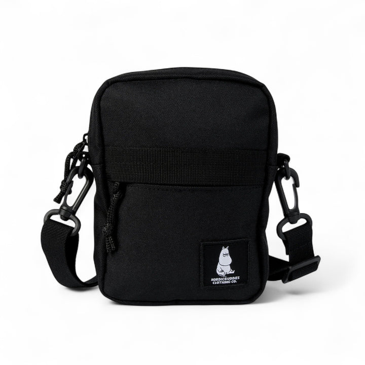 Moomin Muumipeikko Temperamentti Travel Cross Body Bag black