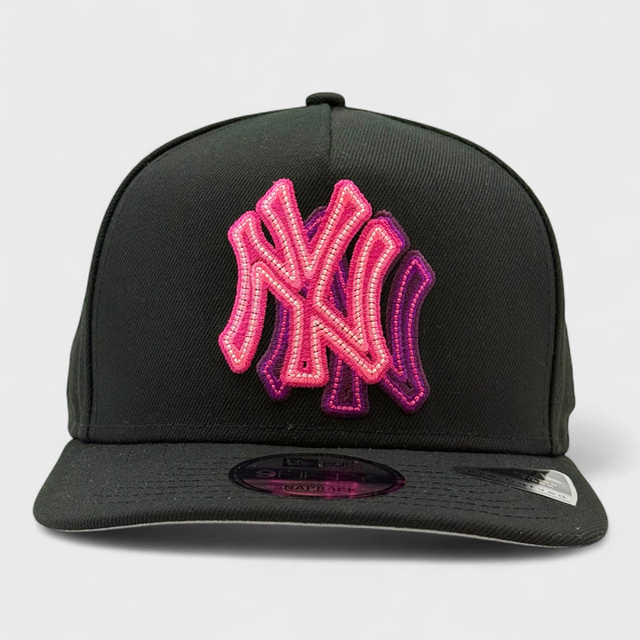 New Era 9Fifty A-Frame Neon NY Yankees black